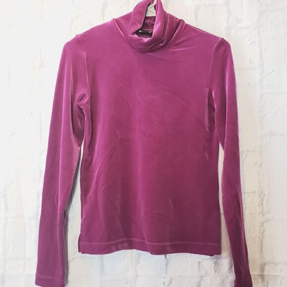 SNO SKINS Long Sleeve Velvet Turtleneck - Picture 1 of 7
